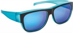 Polarisierende Überbrille mit Verspiegelung in 3 Farben