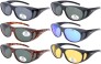Hochwertige Montana Sonnenbrille / Überbrille inklusive Etui in sechs Farben