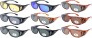 Polarisierende Montana Sonnenbrille / Überbrille inklusive Etui in neun Farben