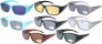 Polarisierende Montana Sonnenbrille / Überbrille inklusive Etui in acht Farben