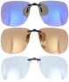Sonnenschutzvorhänger / Sonnenclip C3x - polarisierend in 3 Farben