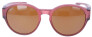 Überbrille / Sonnenbrille mit Tönung und Polarisation in Bordeaux inkl. rotem Etui