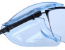 Seitenschutz für Brillen aus Polycarbonat, klein, Transparent