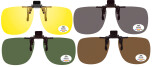 Sonnenschutzvorhänger zum Schwenken mit Polarisation in 4 Farben